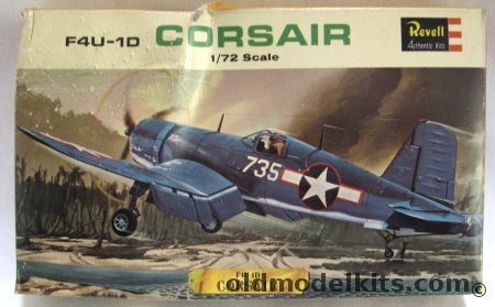 Revell 1/72 F4U-1D Corsair - (F4U1D), H625-60 plastic model kit
